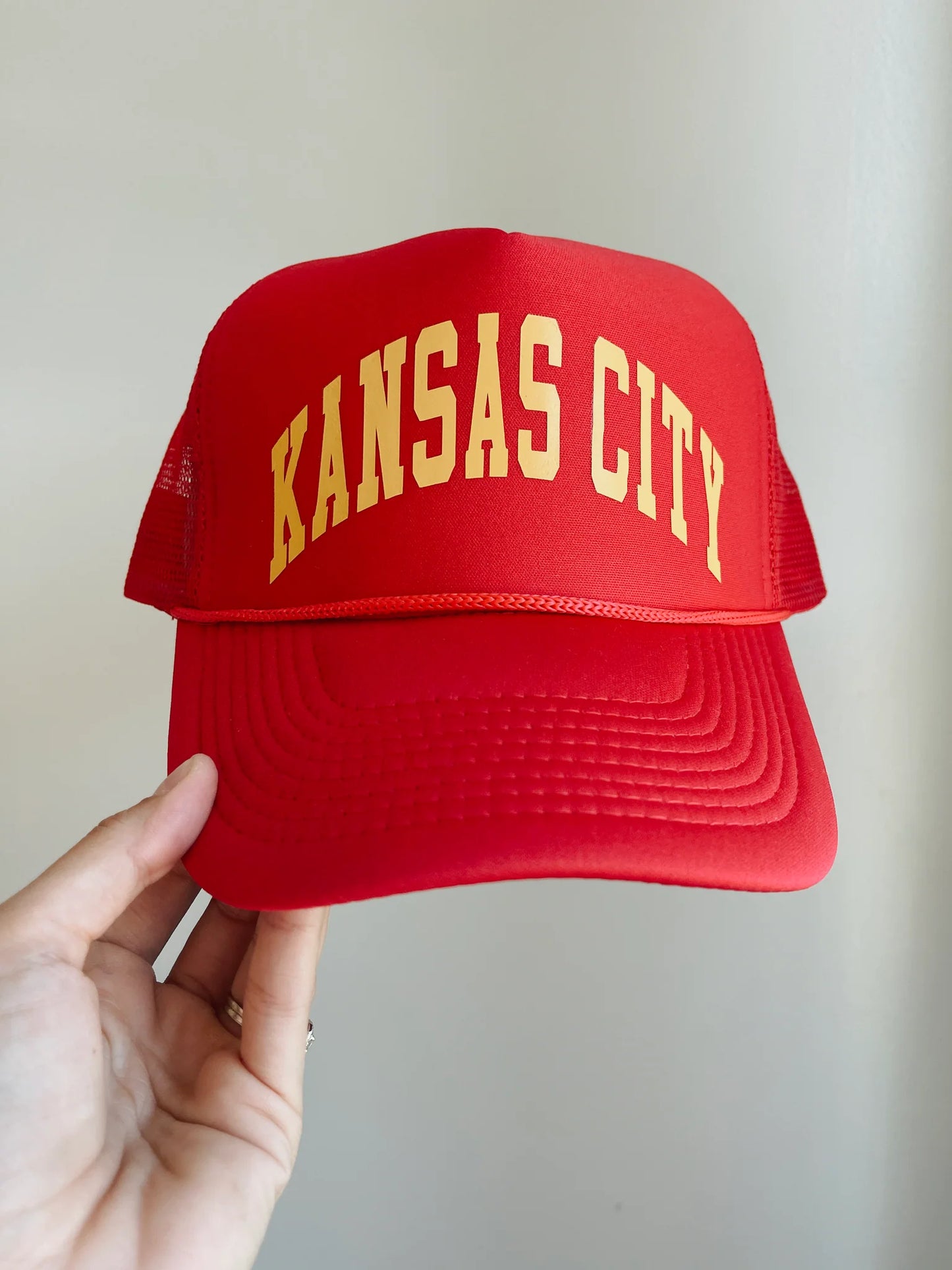 Kansas City Red Trucker Hat