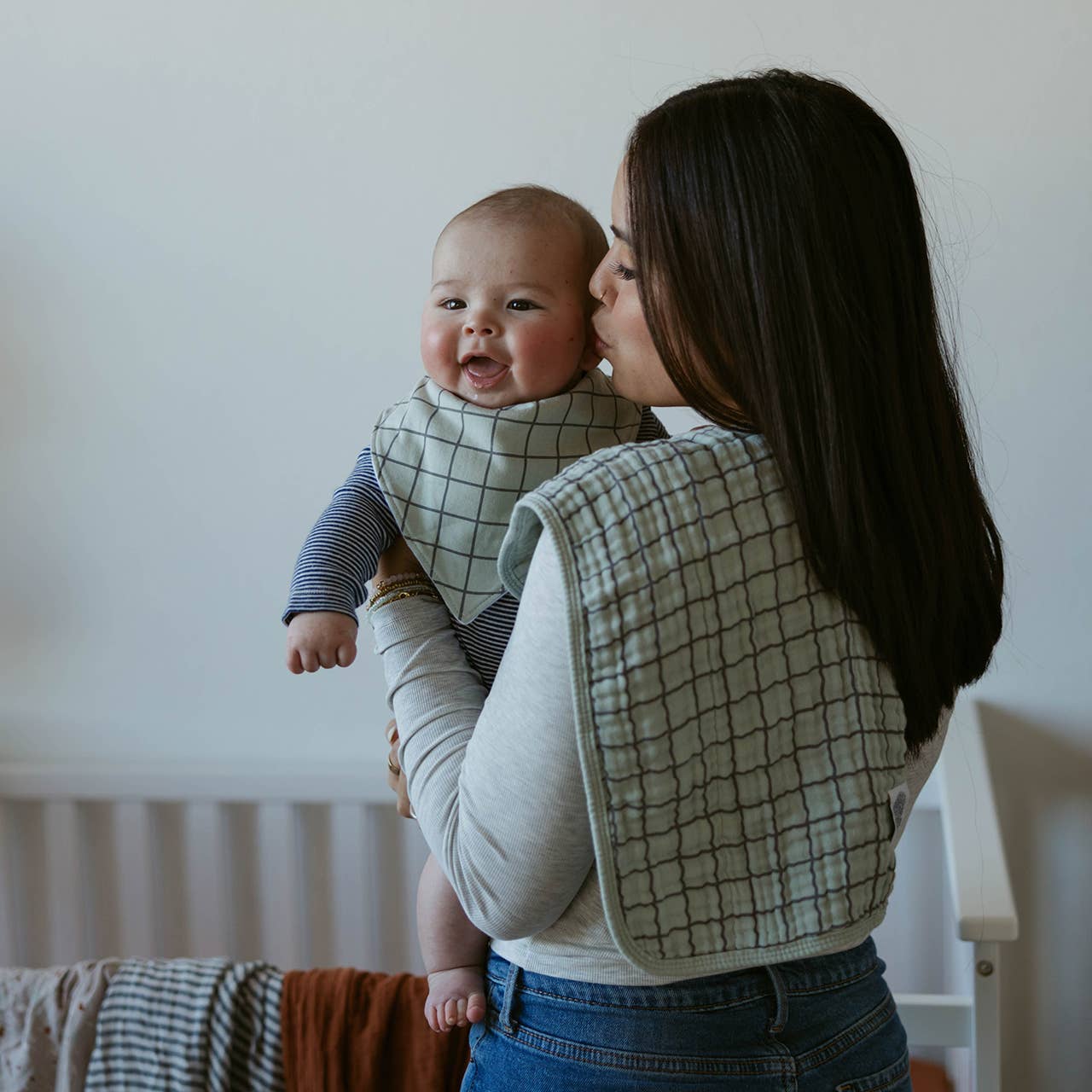 Estes Set - Muslin Burp Cloths (4 Pack)