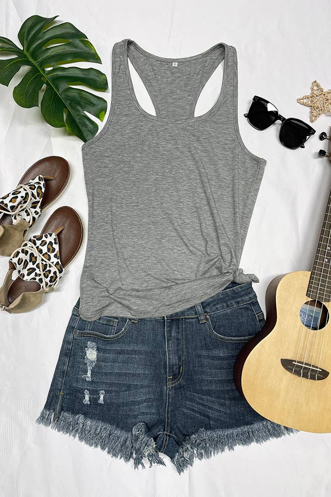 Razorback Basic Tank - Gray