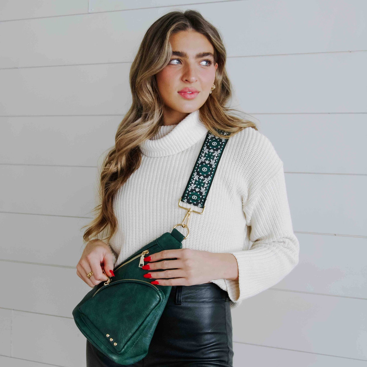 Austin Sling Bag - Avocado Green