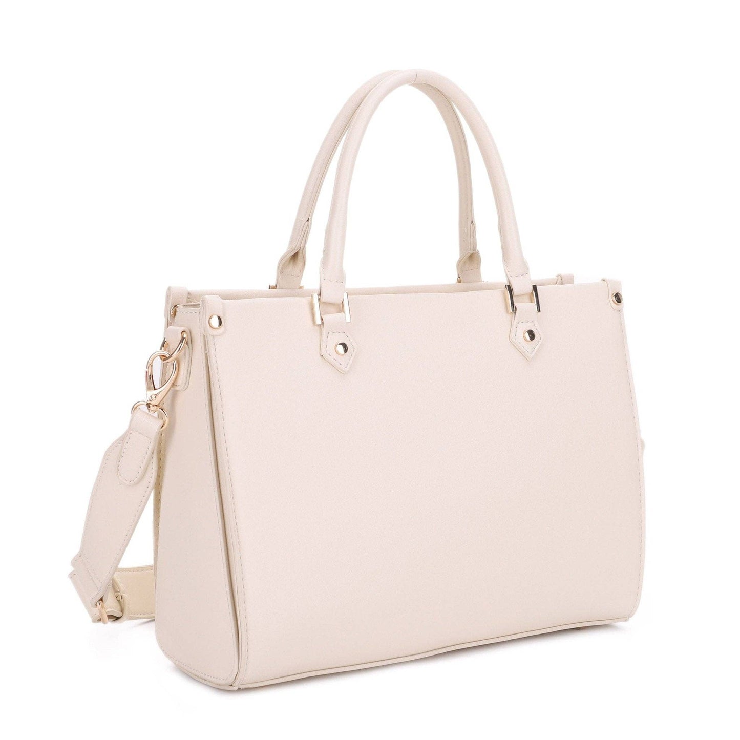 Marcia Boxy Satchel/Crossbody Bag | Brown