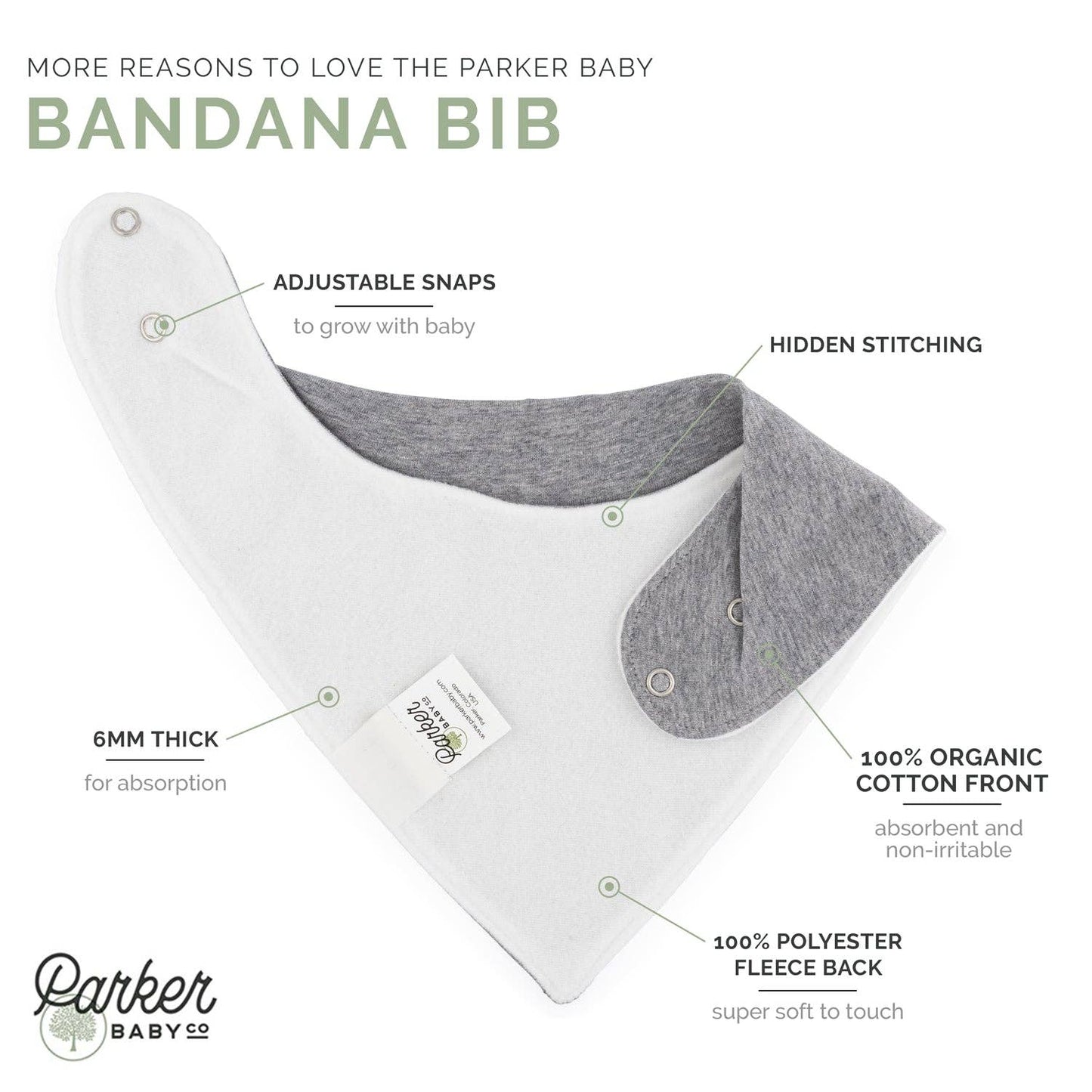 Basics Bandana Bib Set (8 pack)
