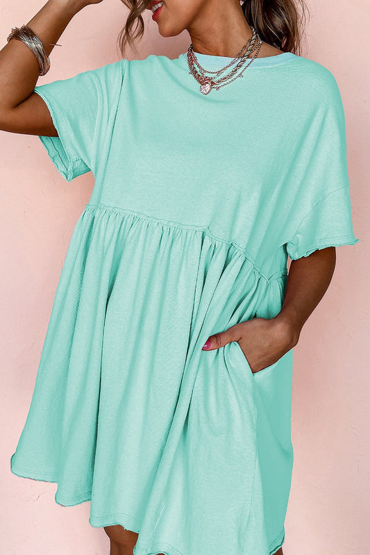 Mint Green Babydoll Dress LT
