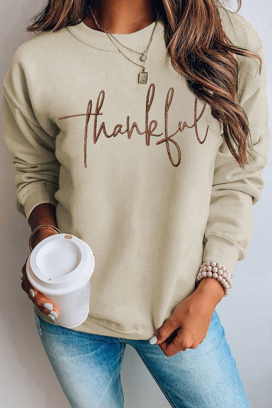 Thankful Embroidered Top FB