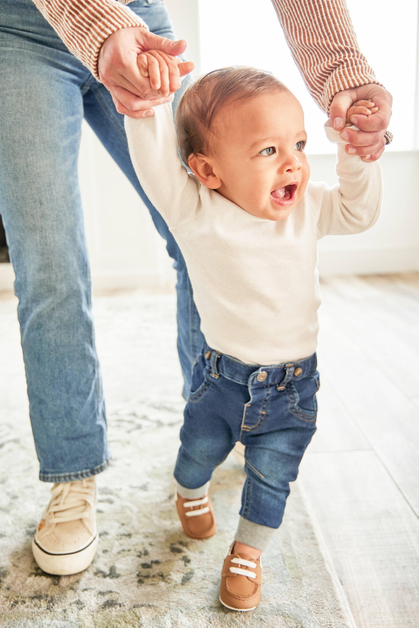 Eco Steps - Boat Shoe Brulee Brown: 9-12