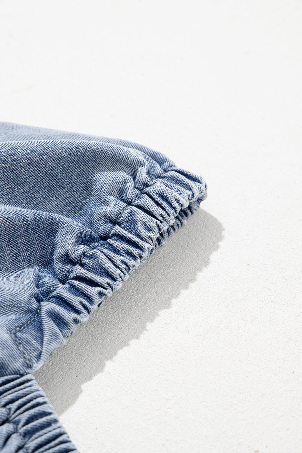 Emerson Denim Balloon Sleeve Dress