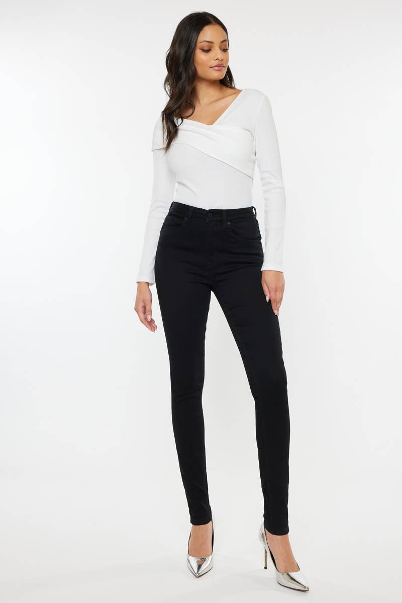 KanCan High Rise Super Skinny - Black