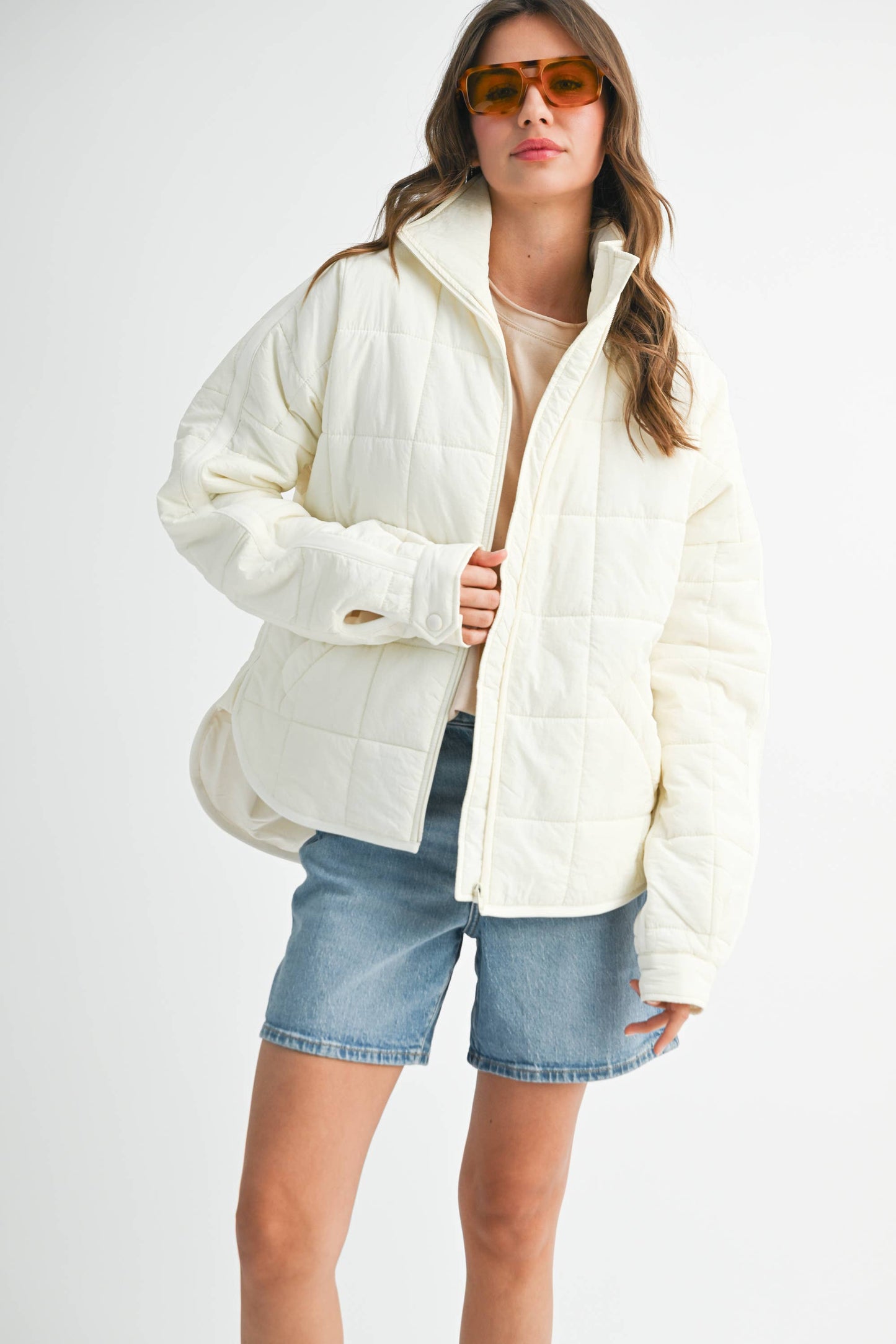 Bebe Puffer Jacket | Black