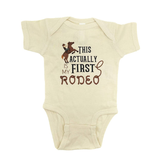 This Actually Is My First Rodeo Infant Bodysuit