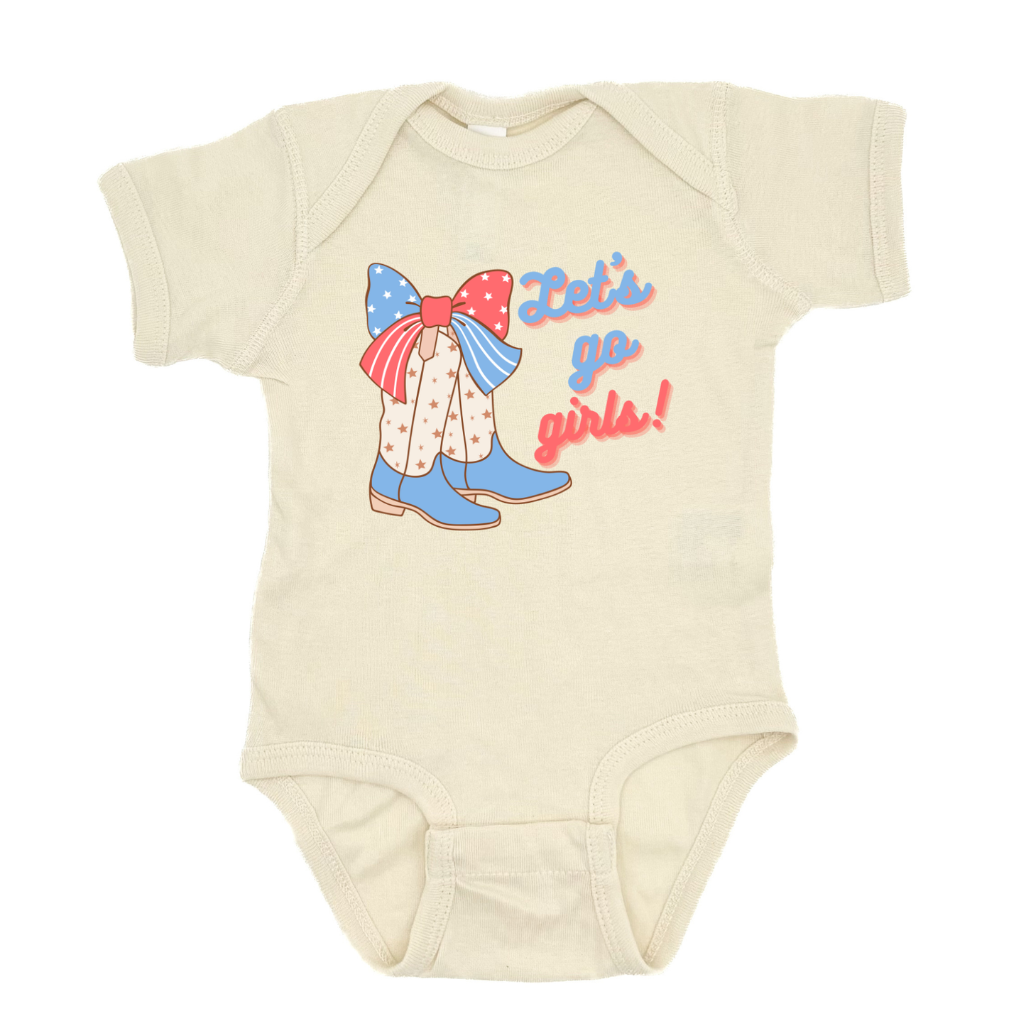 Let's Go Girls Country Infant Bodysuit