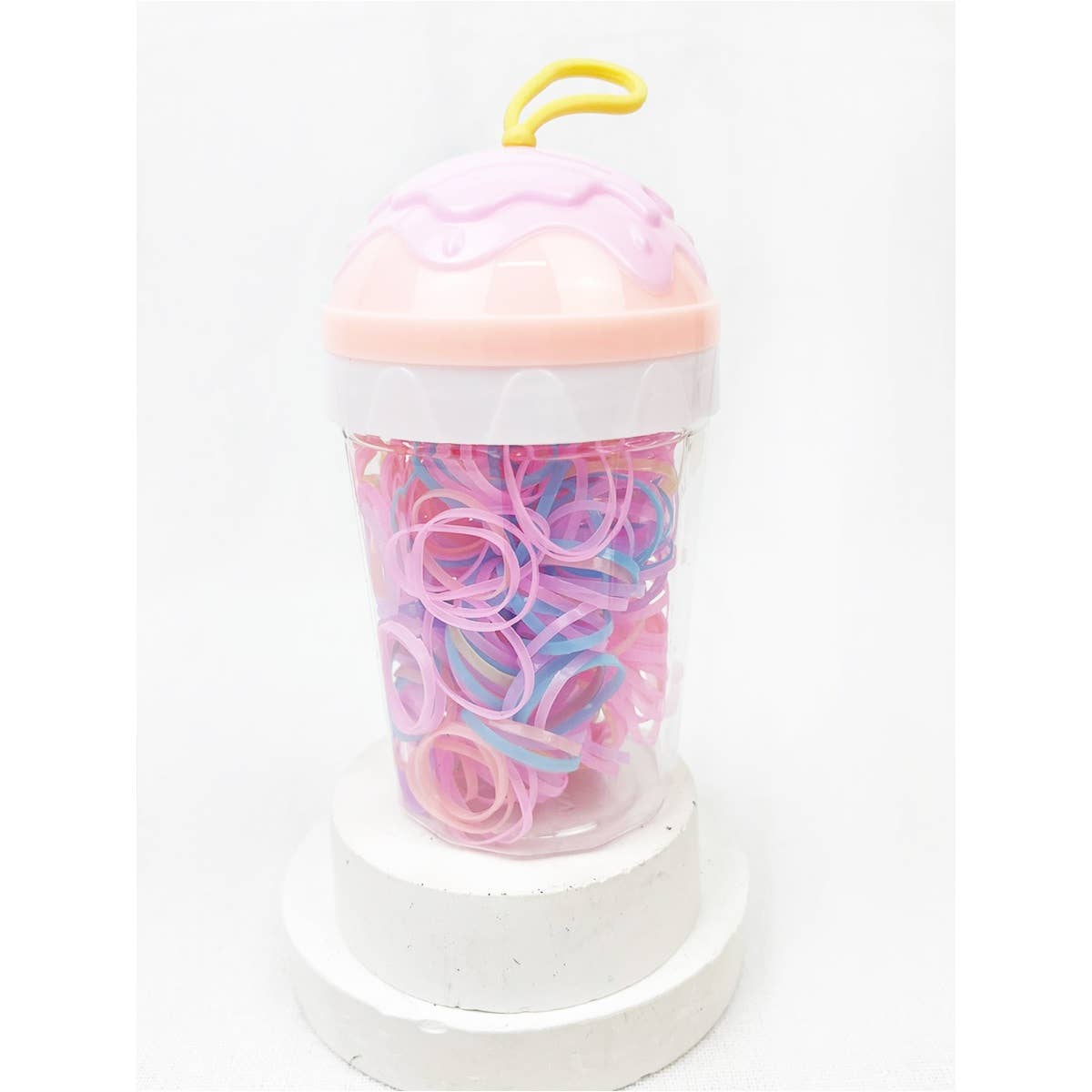 Ice Cream Box Pastel Tone Hair Tie Set