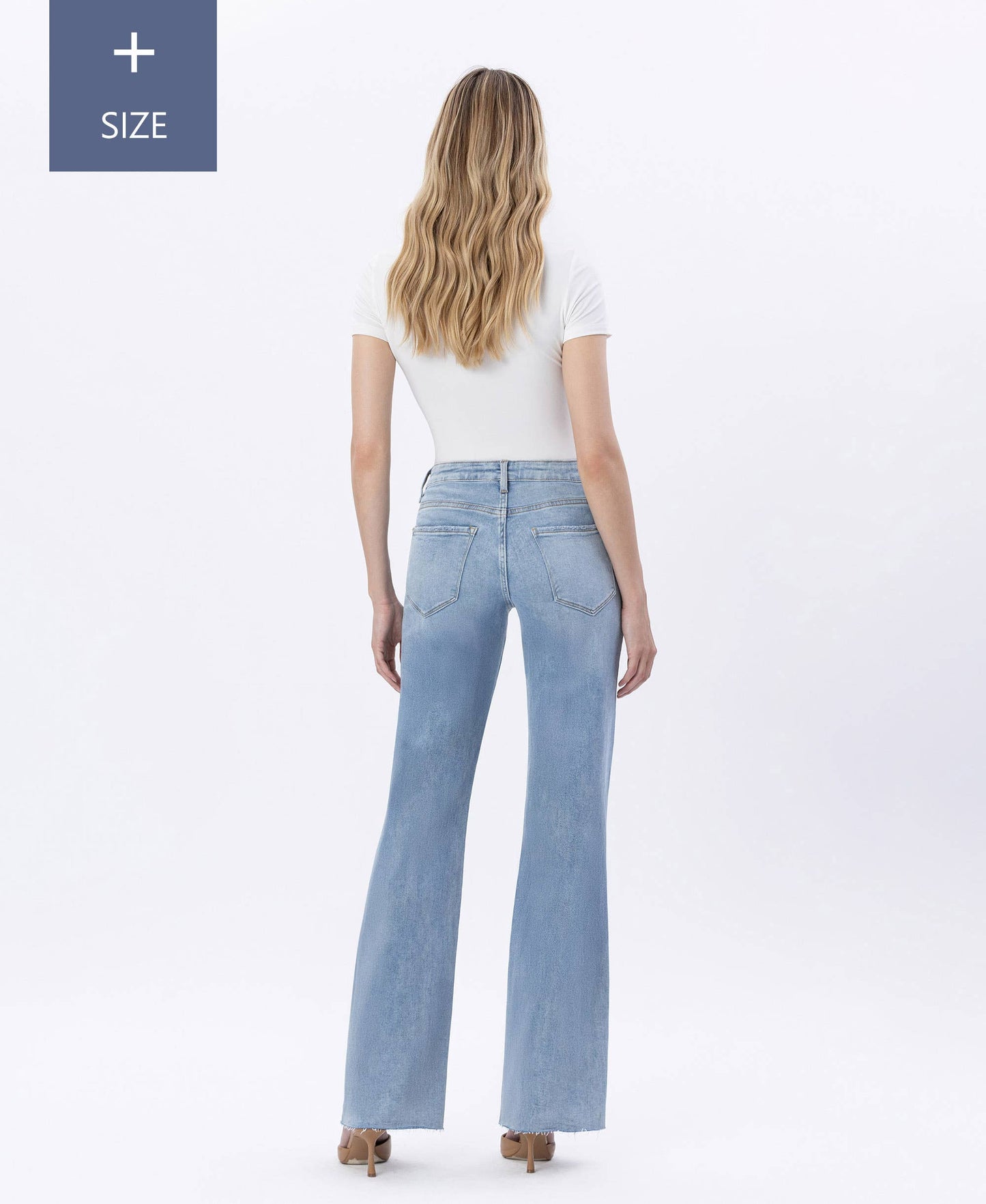 Lovervet Jet Lag Plus Tummy Control 90's Vintage Super High Flare