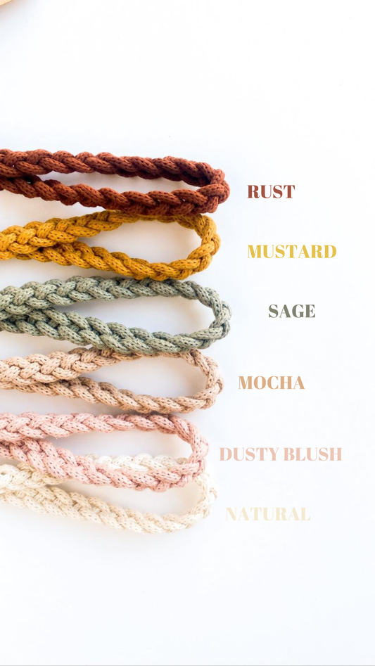 Macrame Braided Wristlet | Wristlet Keychain