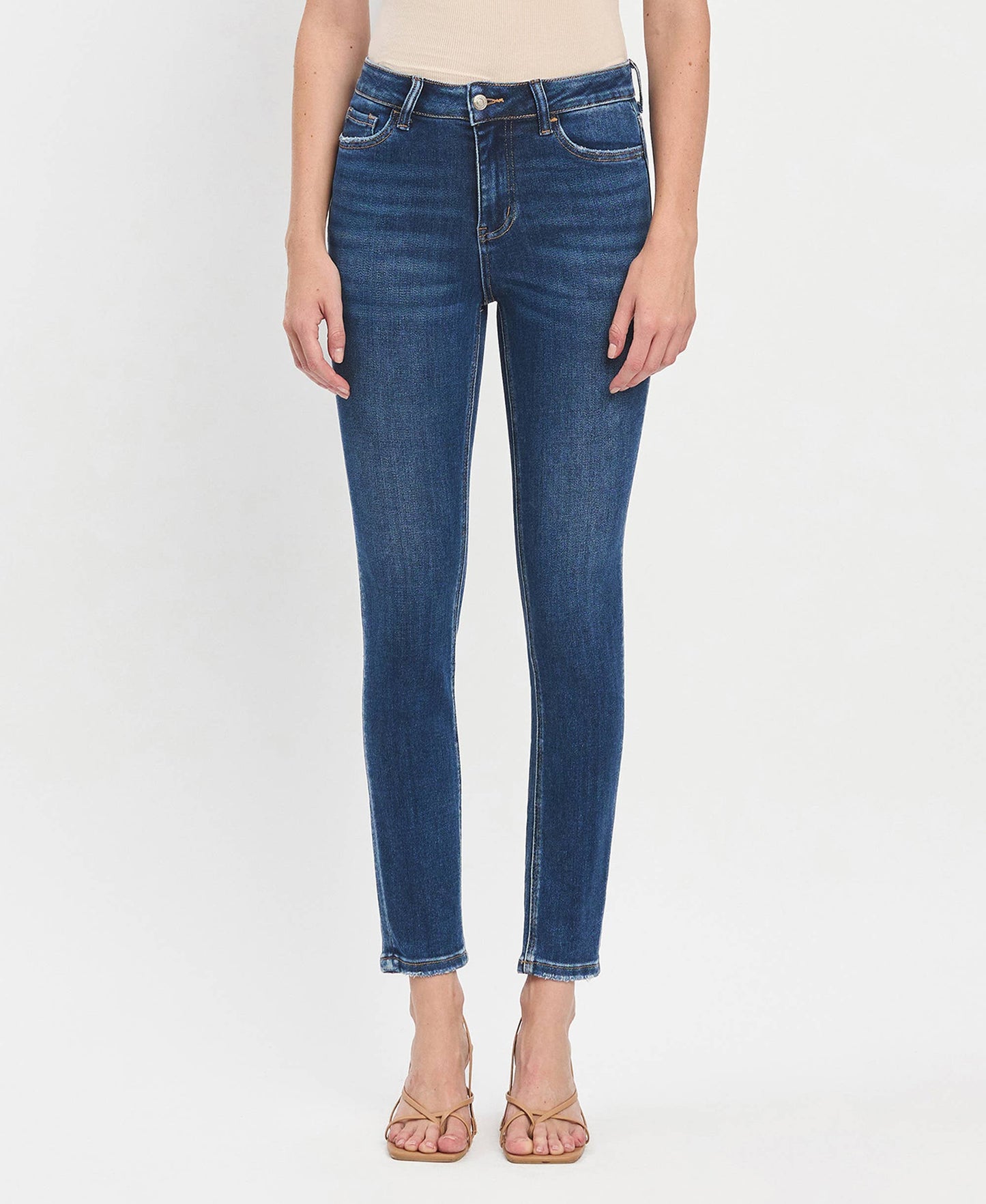 Vervet Superb High Rise Ankle Skinny Jeans