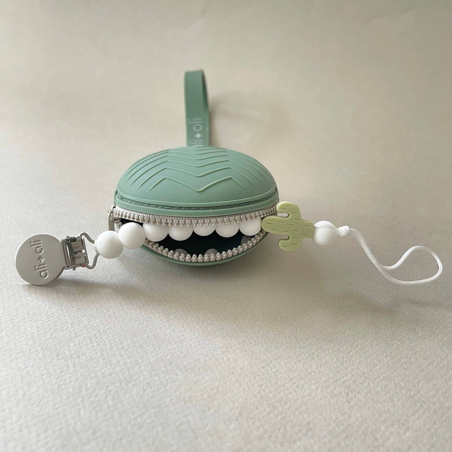 Pacifier Holder Case | Army Green