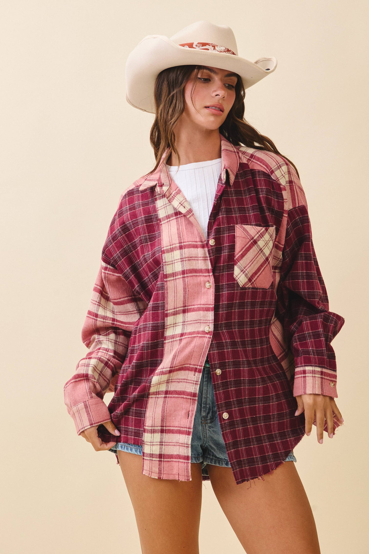 Kambrie Plaid Flannel Shirt | Olive