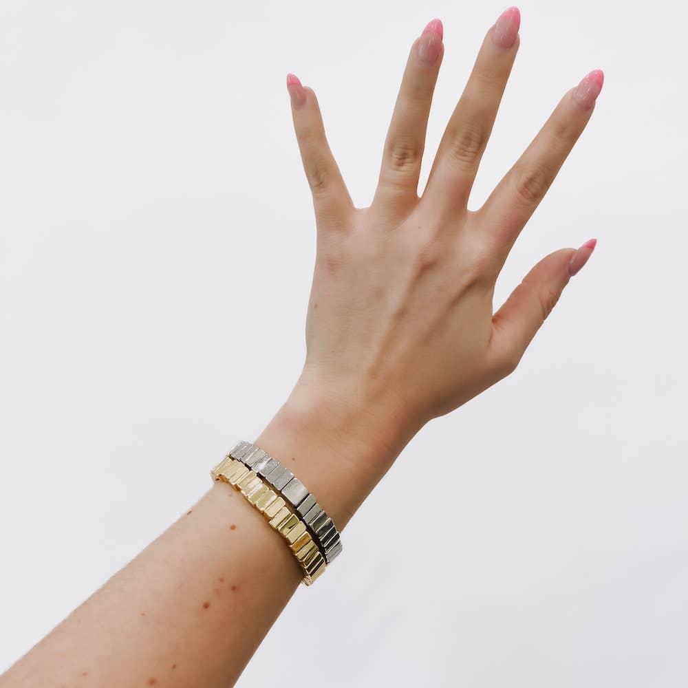 Sophia Stretch Bracelet - Gold