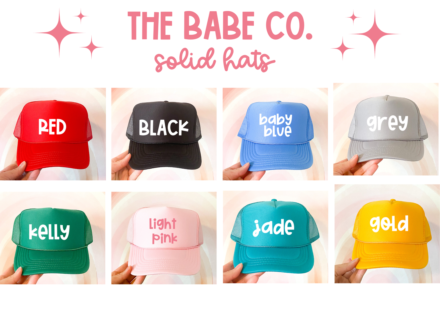 Mama Trucker Hat: Nude