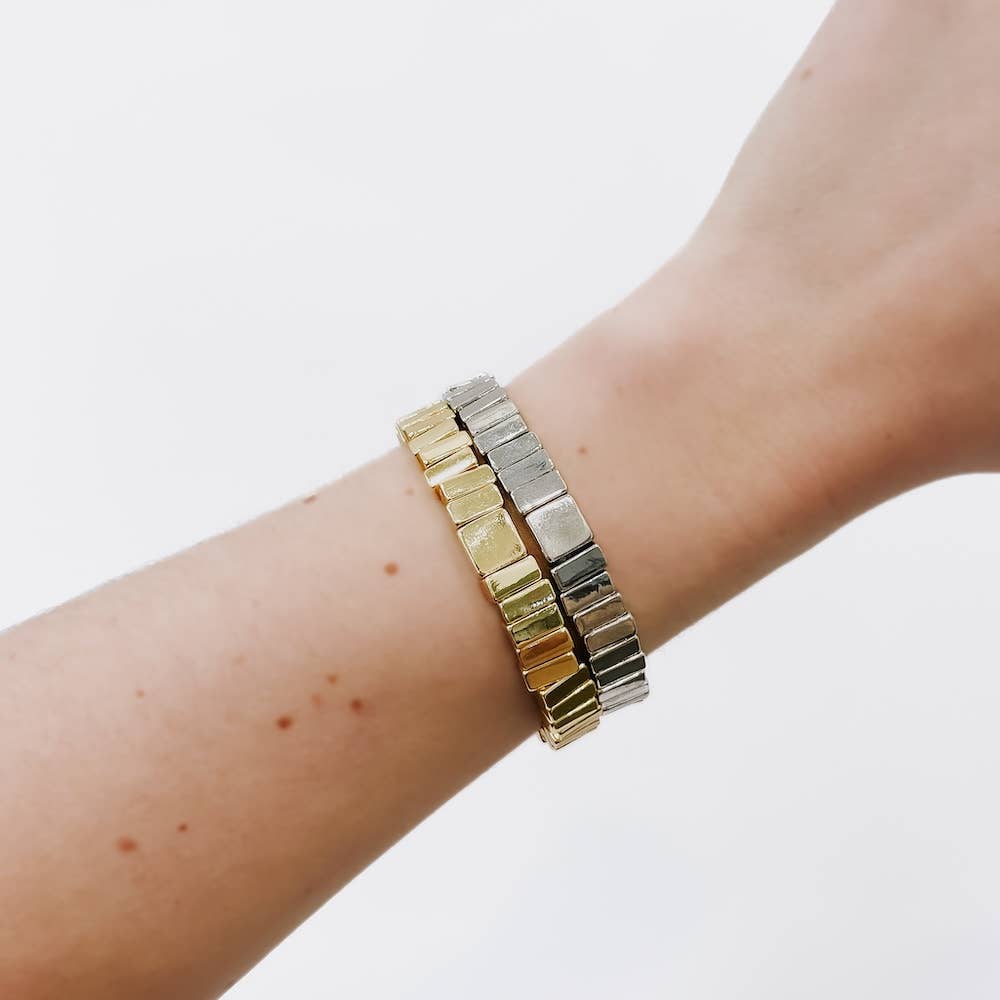 Sophia Stretch Bracelet - Gold