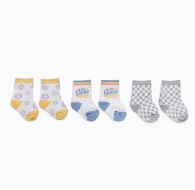 Baby Socks Trio | Happy Baby Vibes