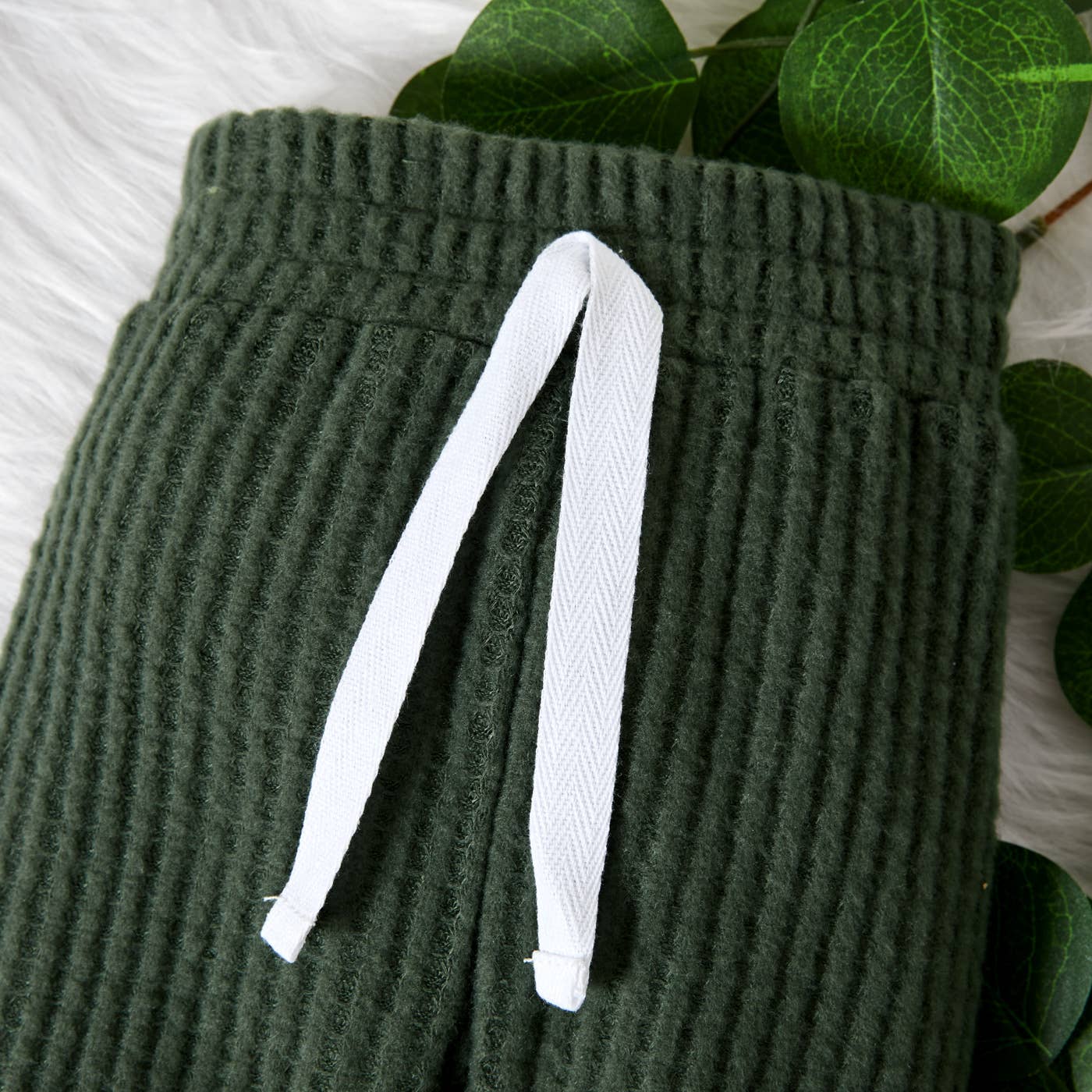 Wally Waffle Knit Set | Rust