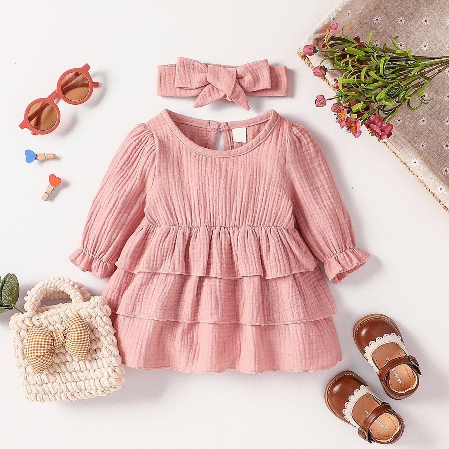 Daphne Dress + Headband Set