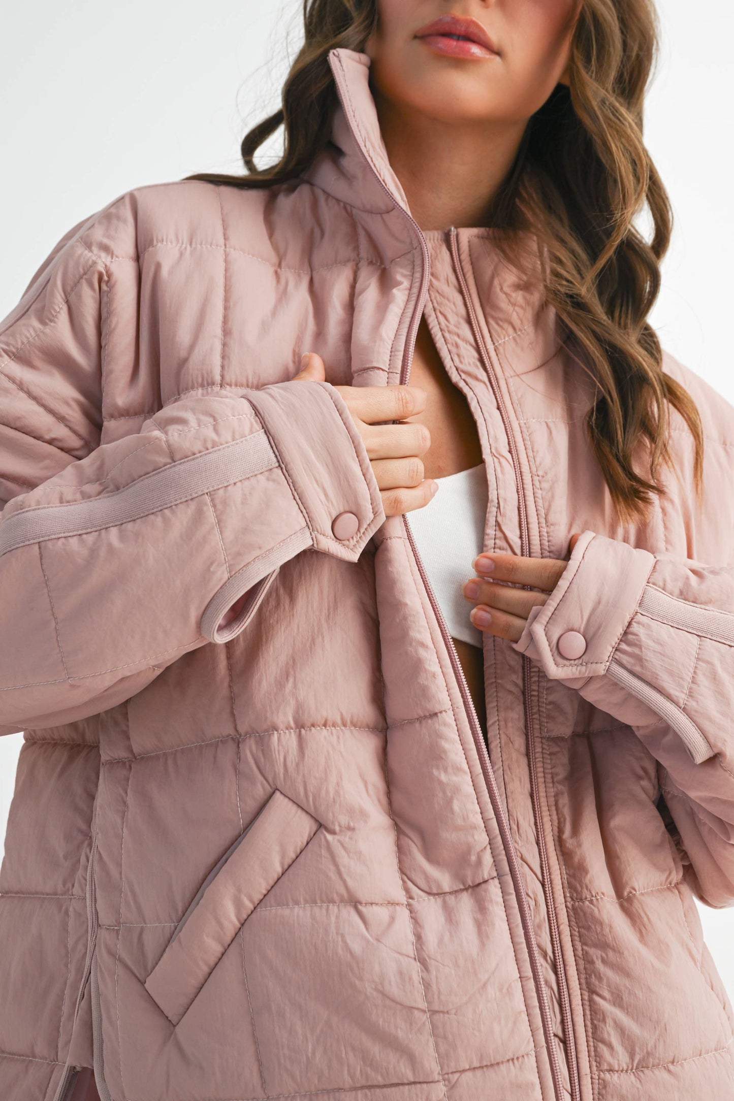 Bebe Puffer Jacket | Black