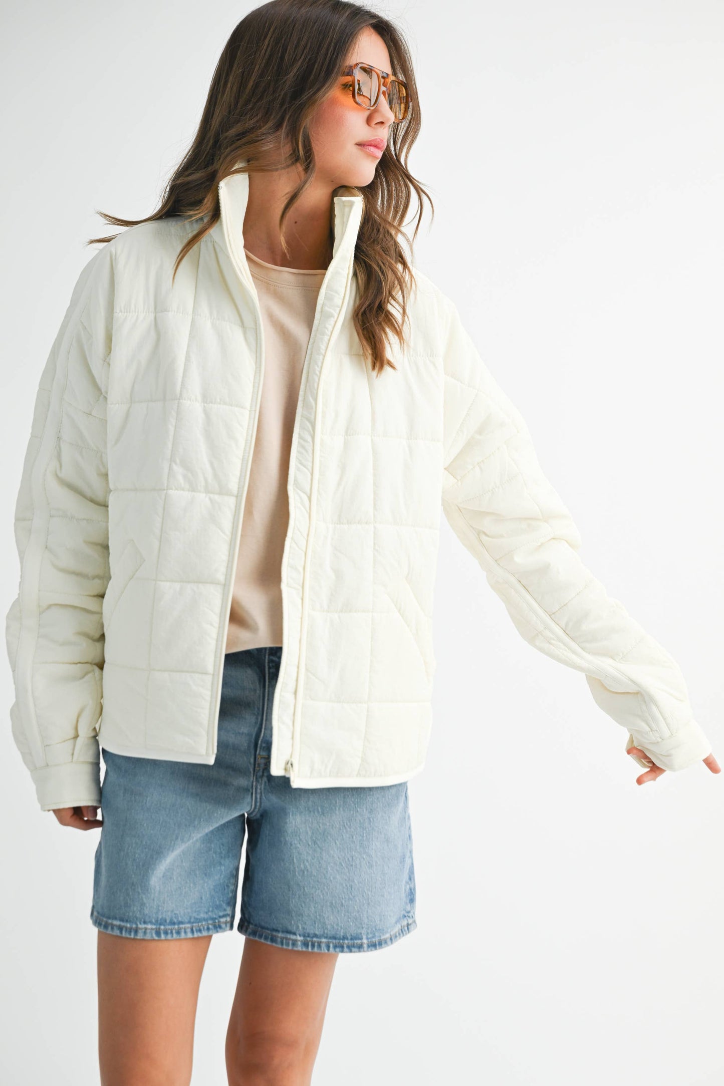 Bebe Puffer Jacket | Black