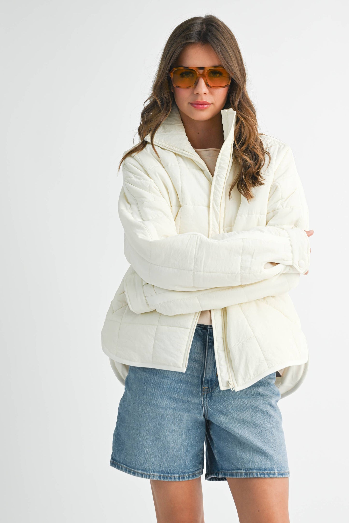 Bebe Puffer Jacket | Black