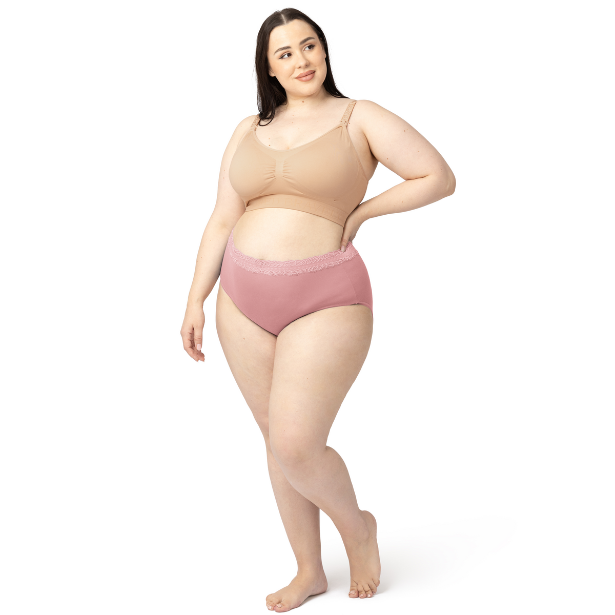 Kindred Bravely High-Waisted Postpartum Recovery Panties (5 Pack) | Dusty Hues
