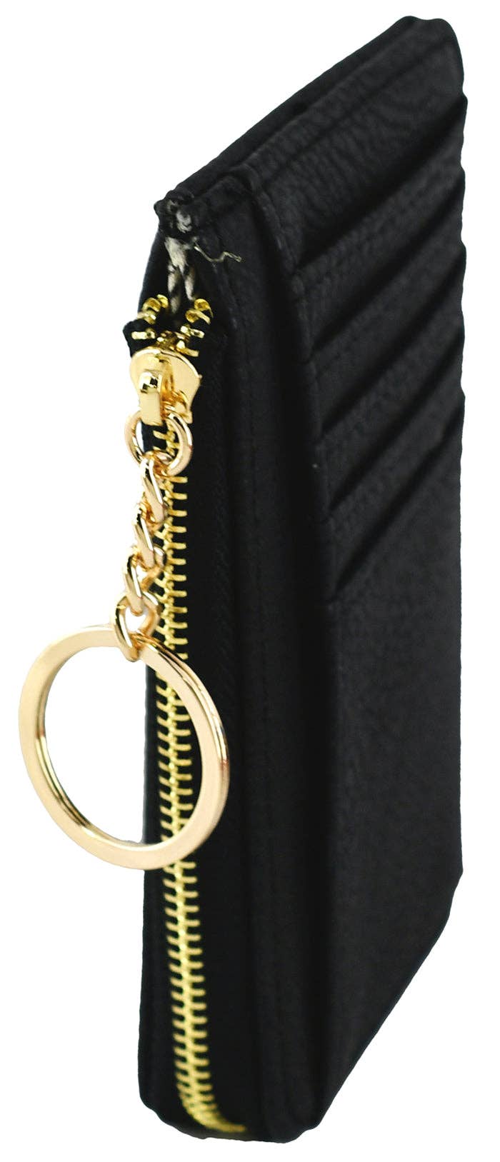 Small But Big Faux Leather Card Holder Wallet | Blush