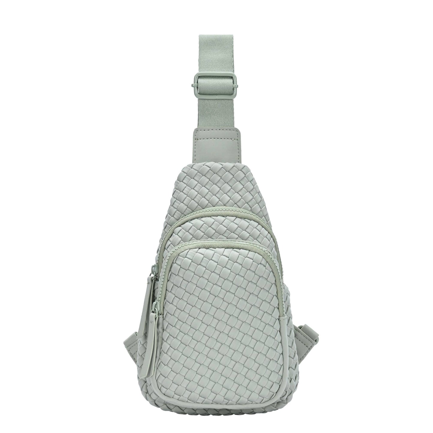 Zoey Boho Sling Bag with Guitar Strap | Green