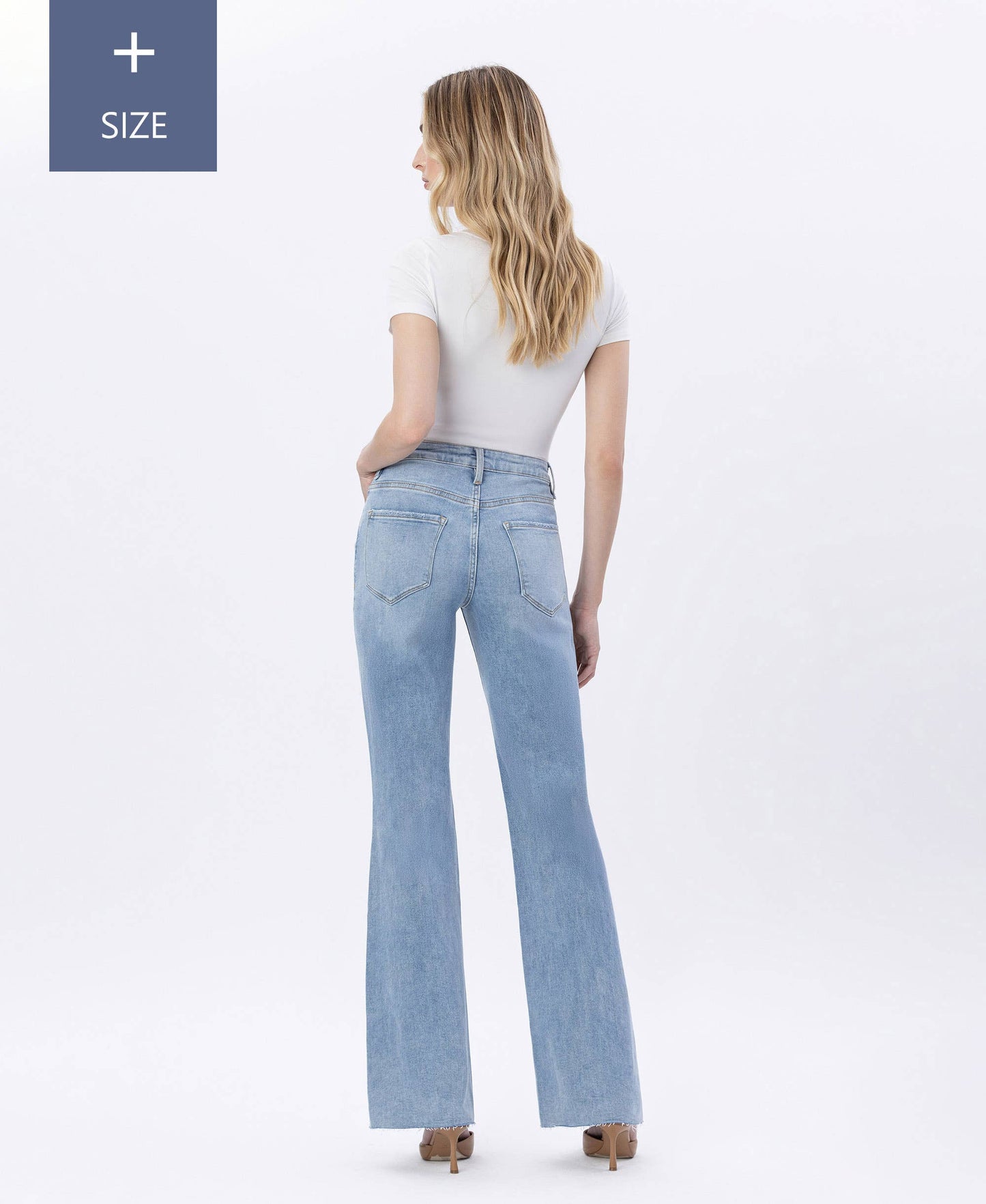 Lovervet Jet Lag Plus Tummy Control 90's Vintage Super High Flare