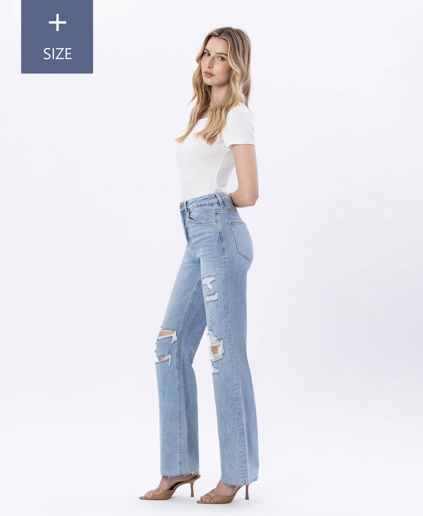 Lovervet Jet Lag Plus Tummy Control 90's Vintage Super High Flare