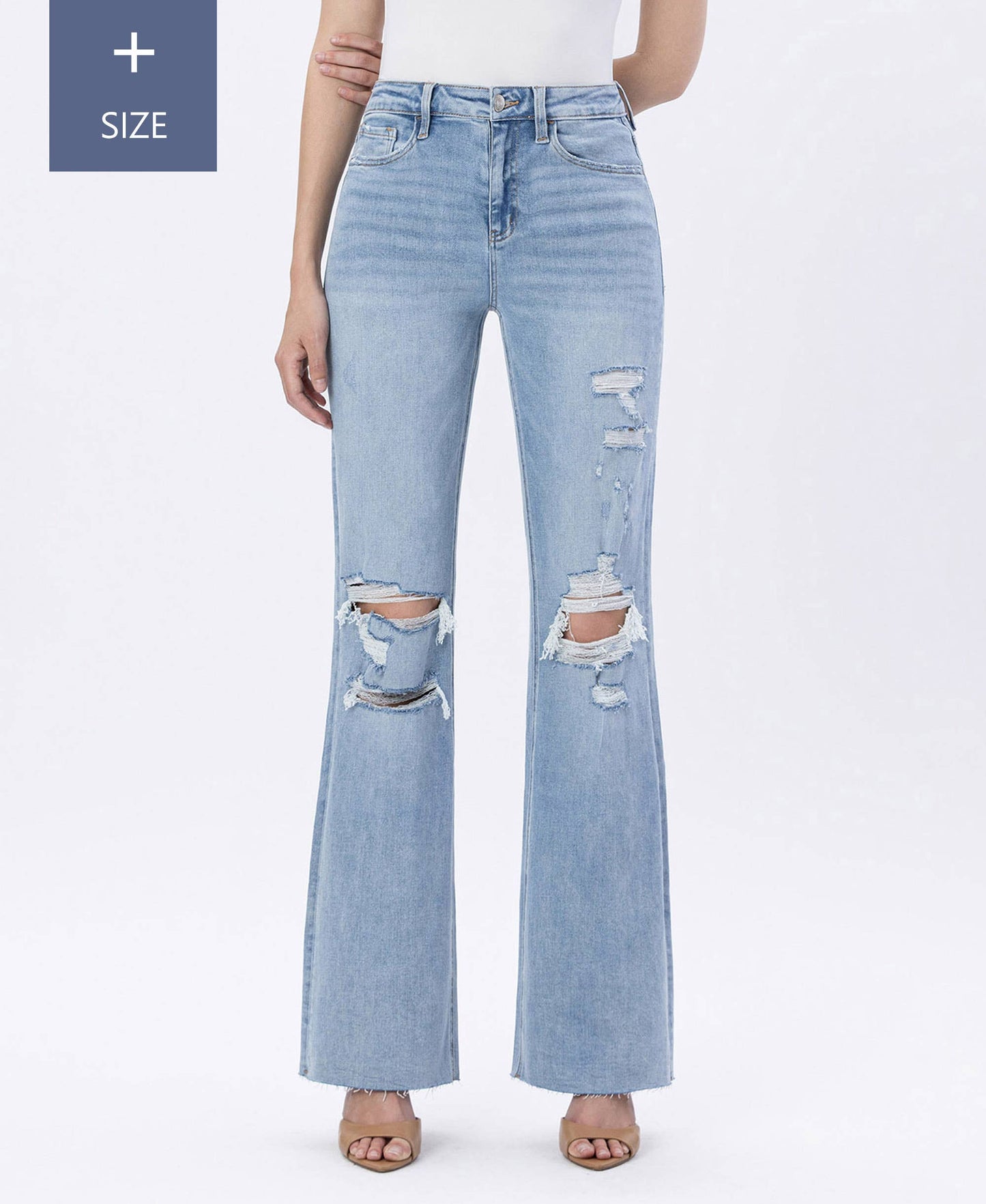 Lovervet Jet Lag Plus Tummy Control 90's Vintage Super High Flare