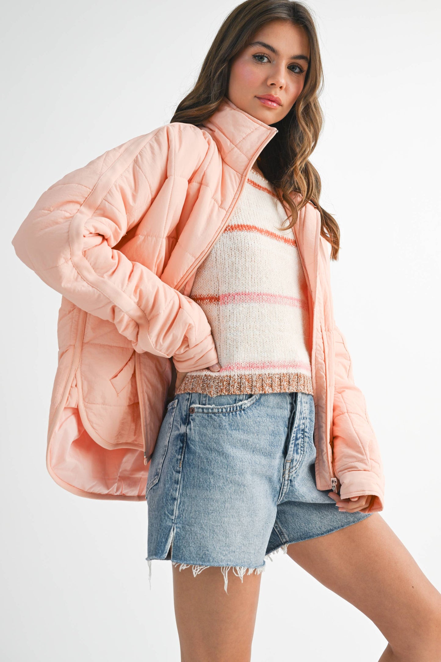 Bebe Puffer Jacket | Black