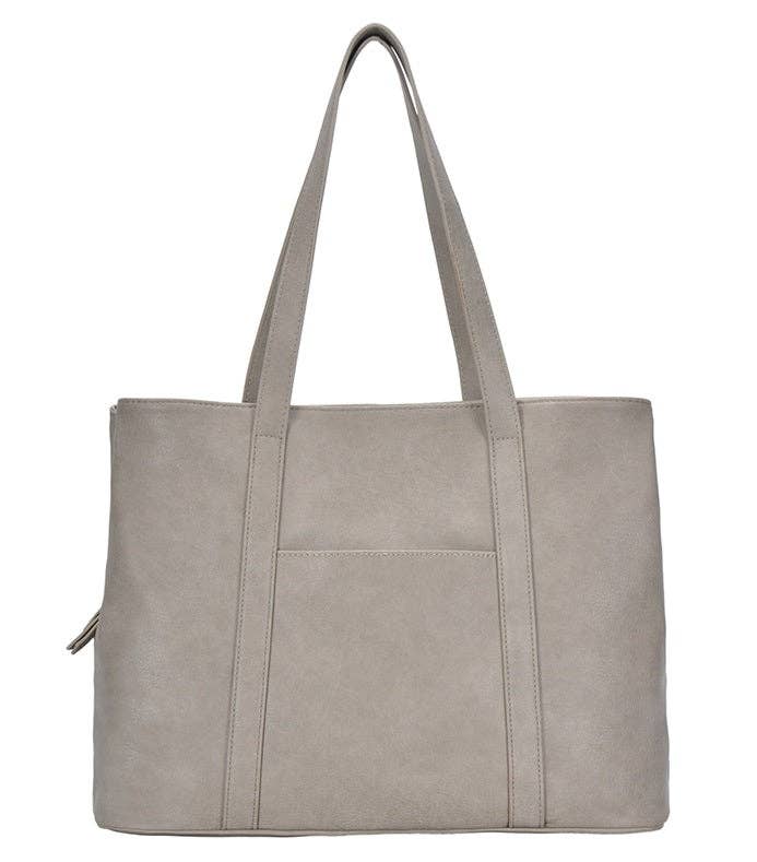 Three Compartment Tote | Black