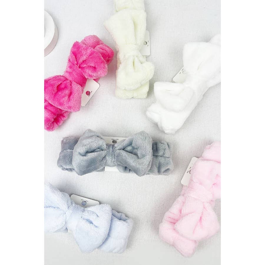 Soft Tone Solid Shower Headband