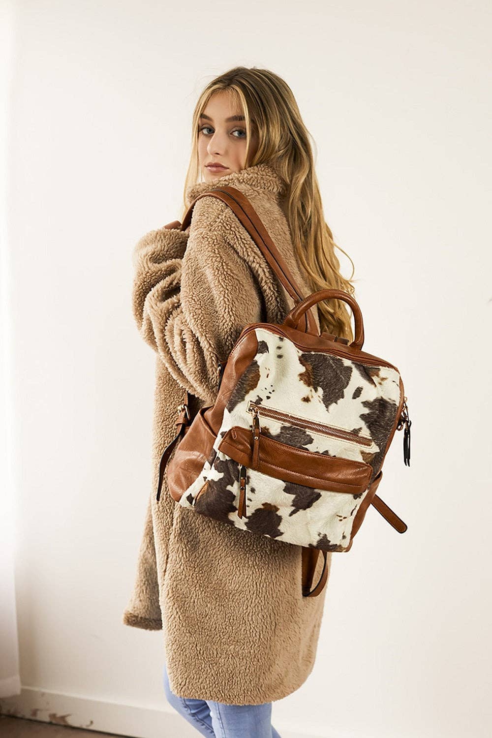 Convertible Backpack w/ Guitar Strap | Rust