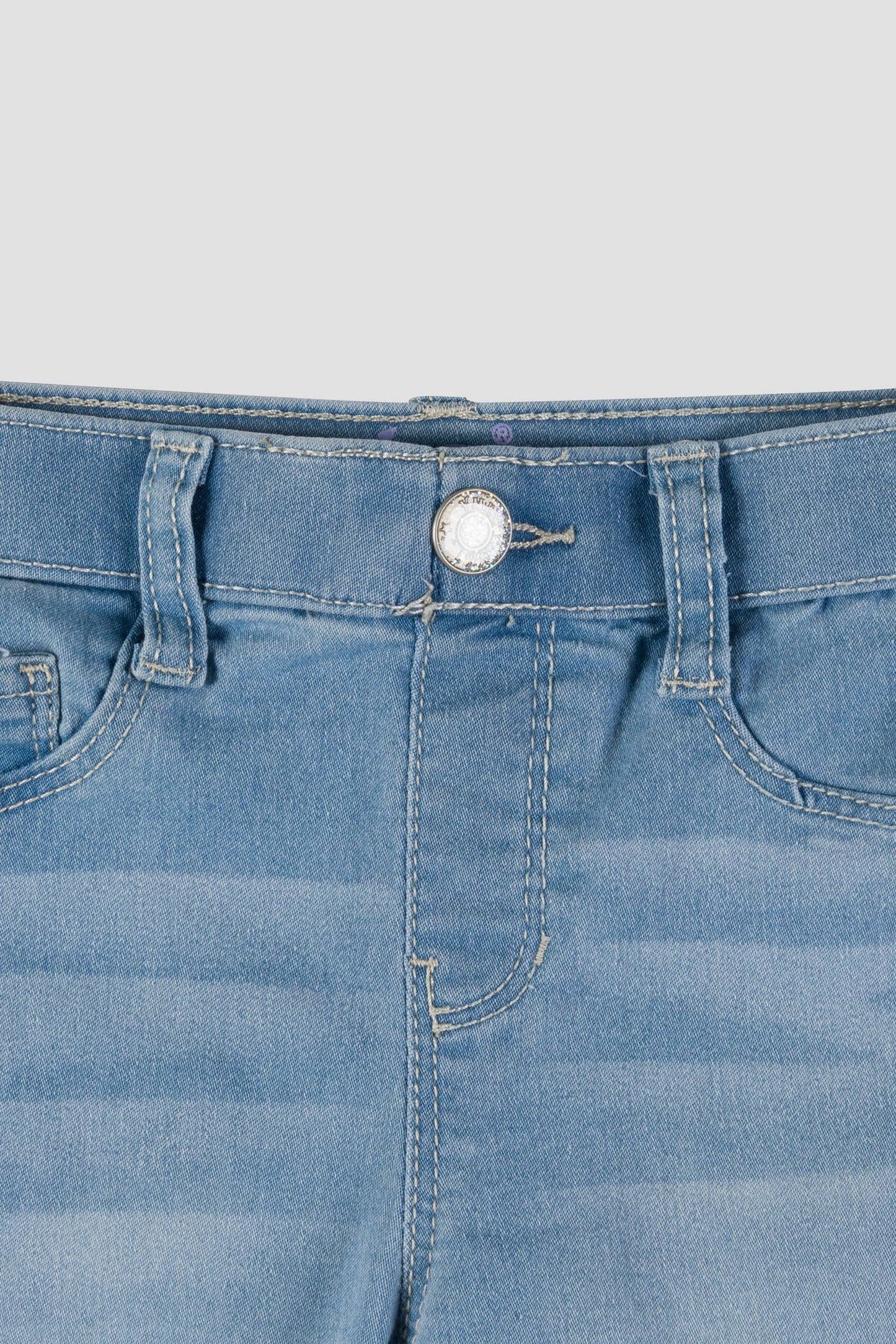 Baby Girls Pull On Skinny Jeans | Dark Wash | Sizes 4-6X