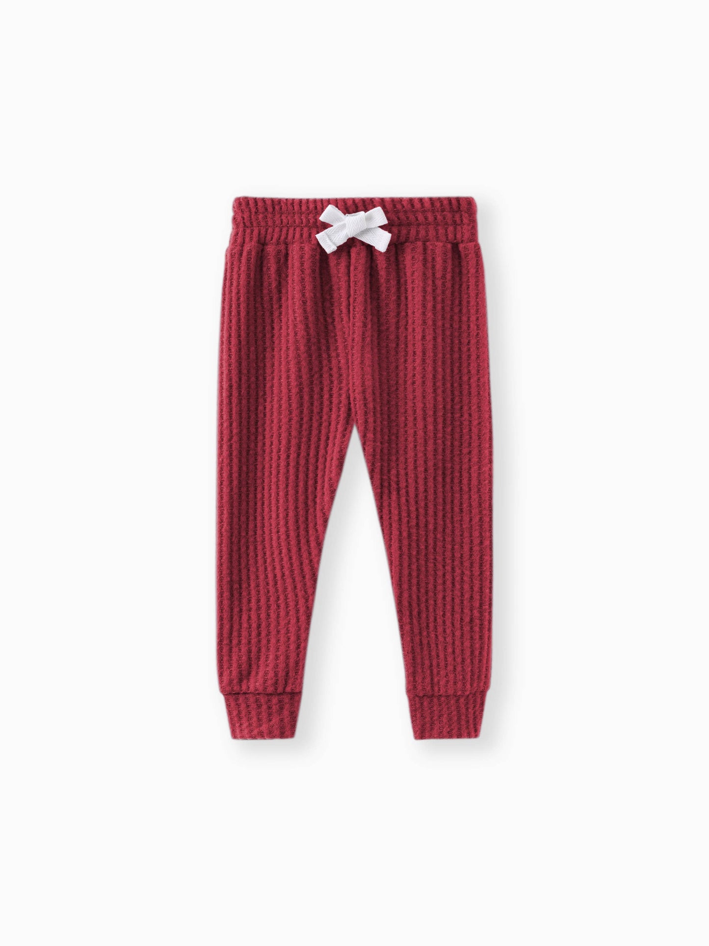 Wally Waffle Knit Set | Rust