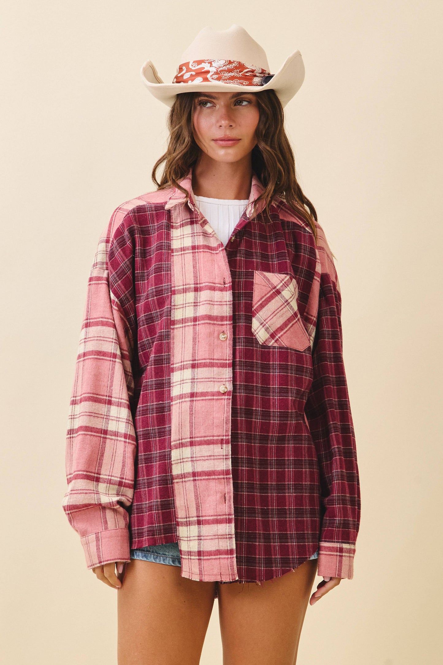 Kambrie Plaid Flannel Shirt | Olive