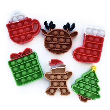 OMG Pop Fidgety Mini's - Christmas Edition Pack