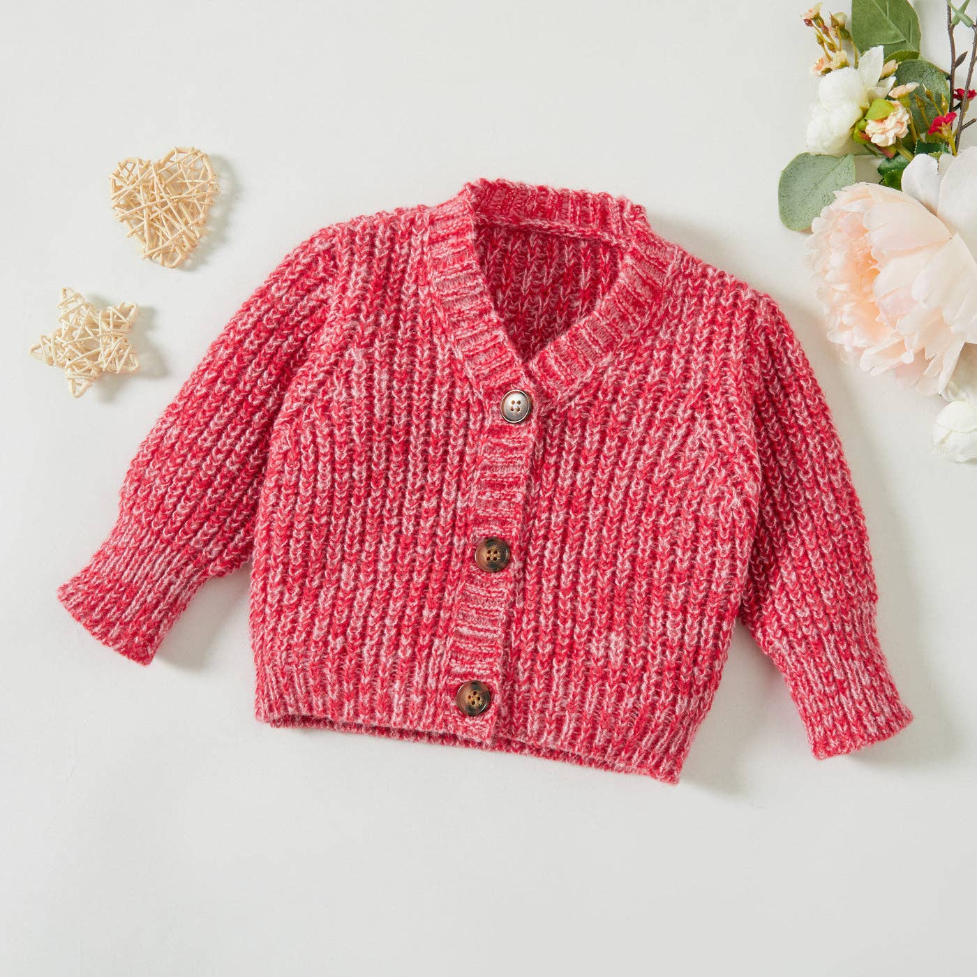 Bella Baby Cardigan | Pink