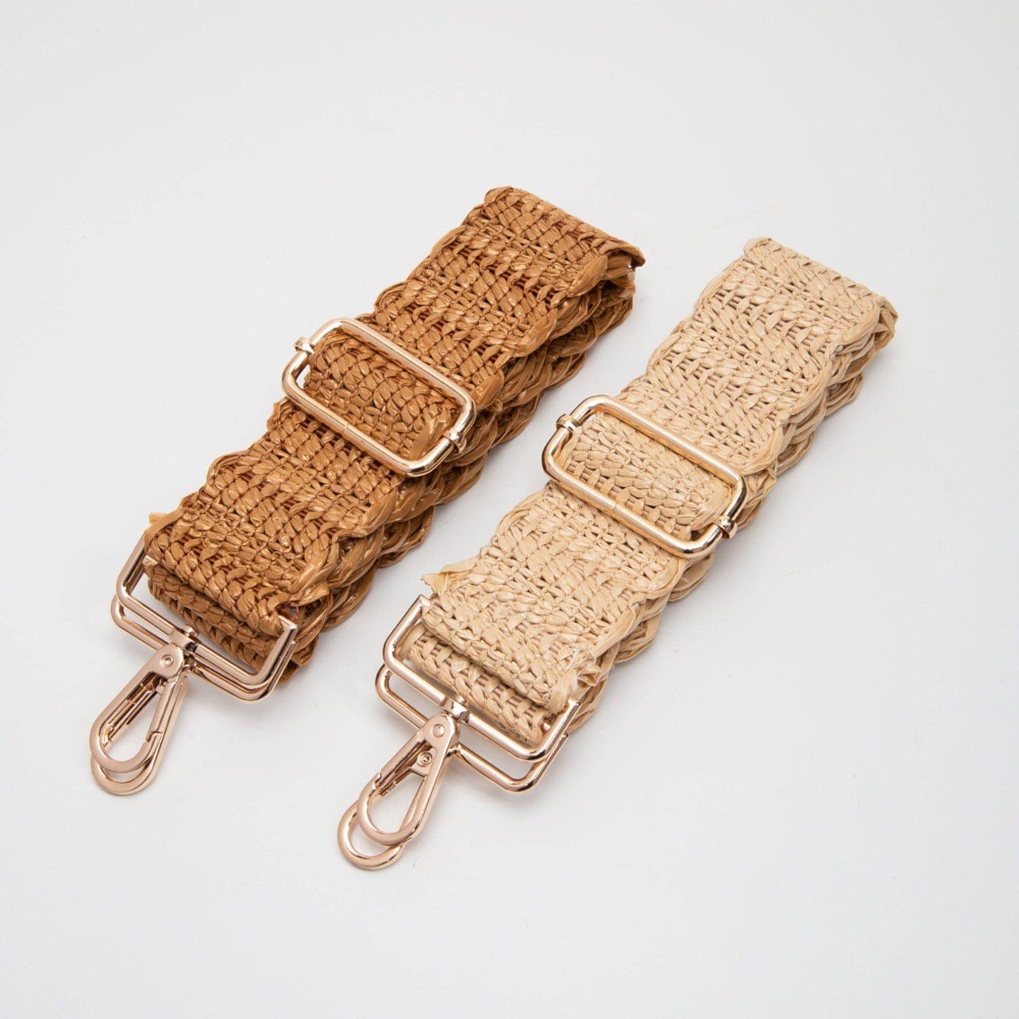 Woven Straw Guitar Strap | Brown