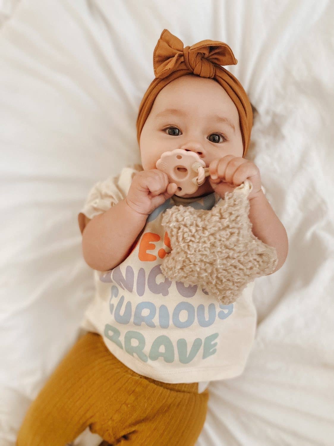 Pacifier Set Flower | Blush + Pink