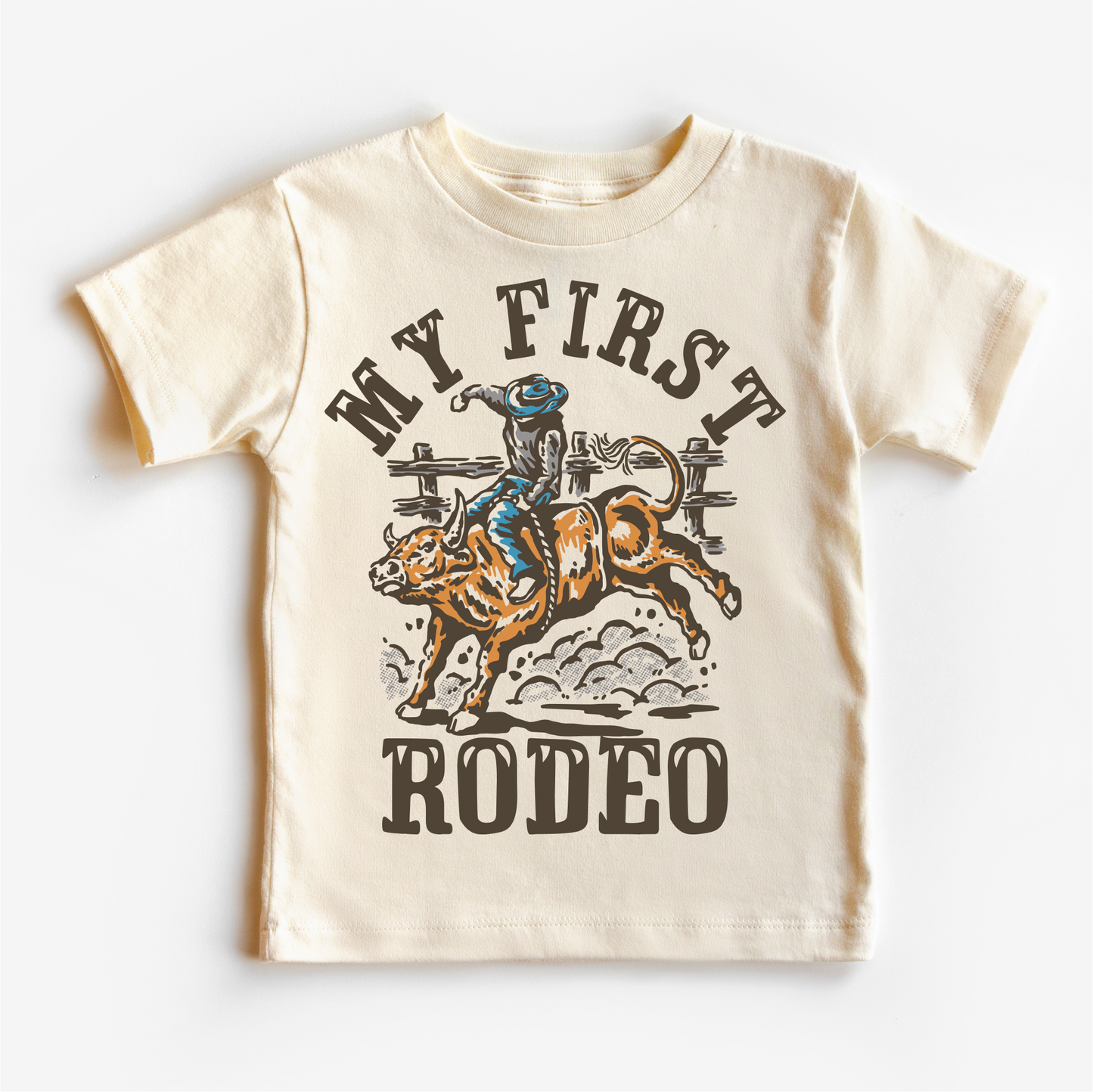 My First Rodeo Western Shirt | Natural