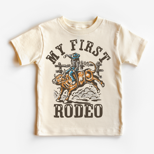 My First Rodeo Western Shirt | Natural