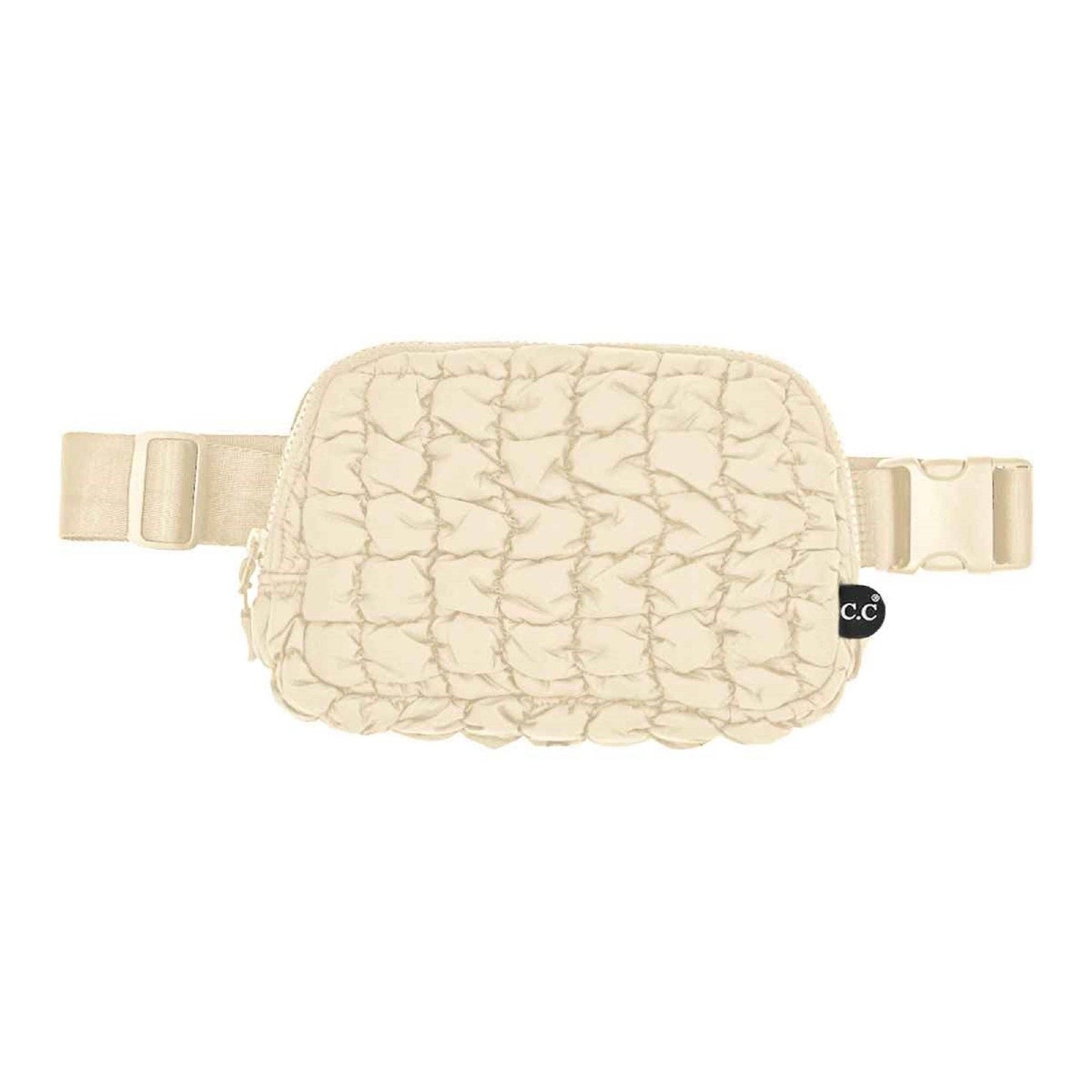 Tina Puffer Quilted Fanny Pack | Lavender