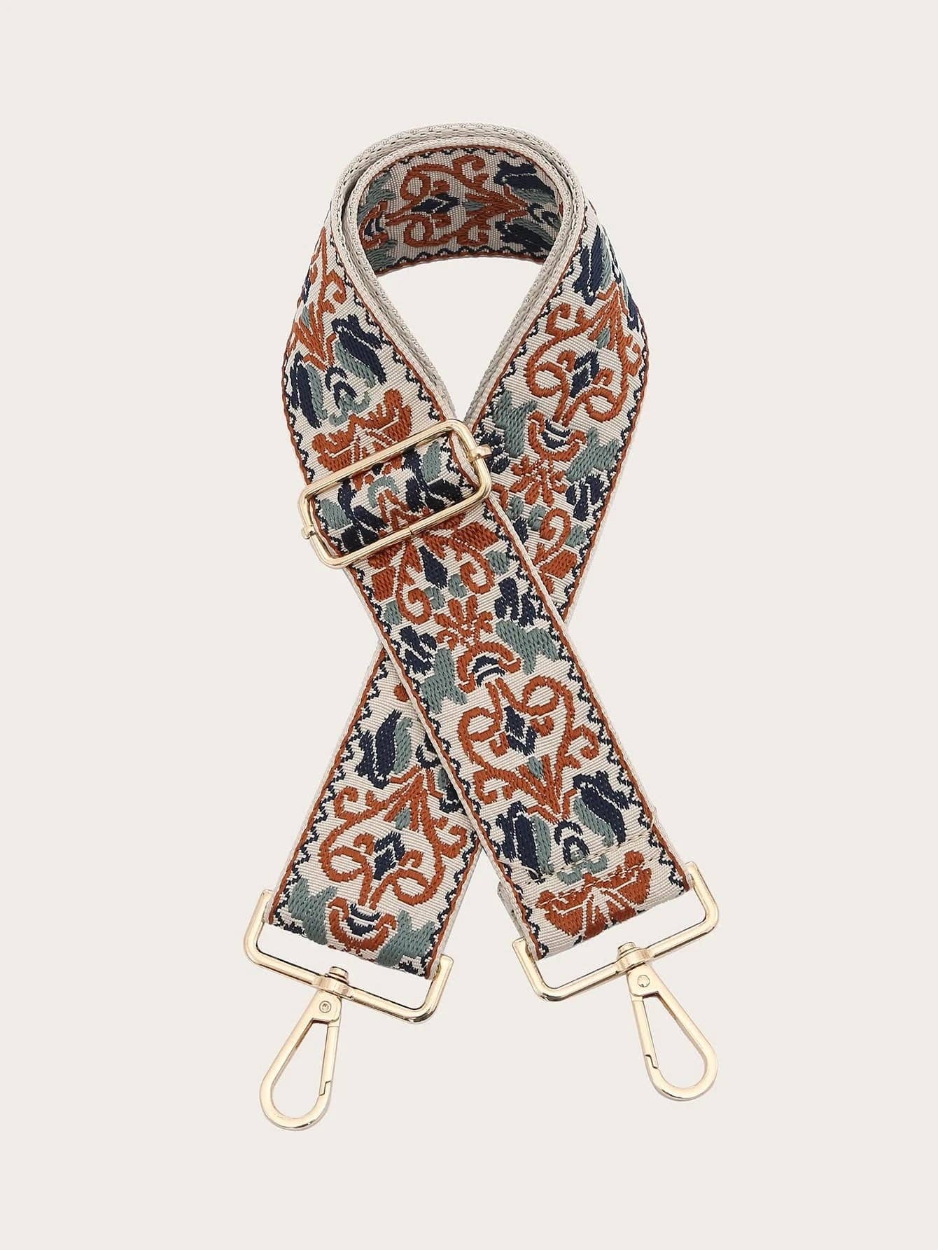 Boho Adjustable Women's Handbag Guitar Strap | Navy